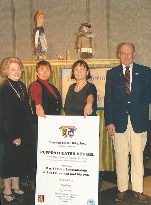 Puppentheater Böhmel in Amerika